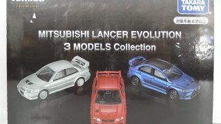 トミカプレミアム MITSUBISHI LANCER EVOLUTION 3 MODELS Collection 入荷！