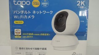 tp-link tapo パンチルト ネットワーク Wi-Fiカメラ tapo C210 入荷！！