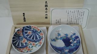 林原美術館 開館60周年記念 色鍋島小皿揃 入荷！！