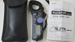 KYORITSU クランプメータ KEW SNAP 2431 入荷!!