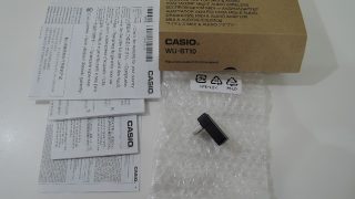 CASIO ワイヤレスMIDI & AUDIO アダプター WU-BT10入荷!