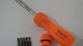 Snap-on ラチェッティングスクリュードライバー SSDMR4B 入荷！！