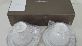 Noritake ハンプシャープラチナ カップ＆ソーサー 入荷！！