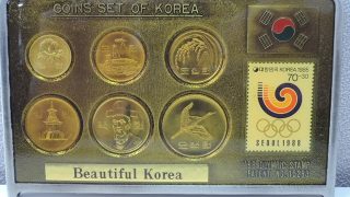 韓国銀行 COIN SET OF KOREA 記念硬貨 入荷！！