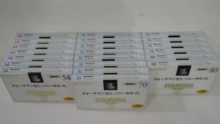 SONY カセットテープ スタミナカセット 各種 入荷！！