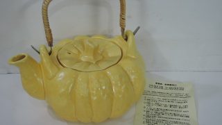 常滑焼 耐熱土瓶 かぼちゃ 入荷!!