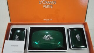 エルメス 石鹸 EAU D'ORANGE VERTE ソープセット 入荷！！